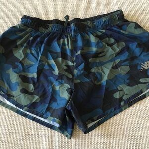 New Balance Camo Athletic Shorts M
